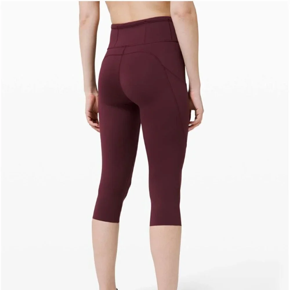 Lululemon Fast and Free Crop II 19
